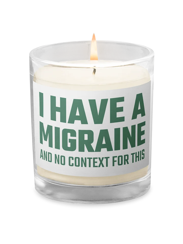 I have a migraine soy candle product image (1)
