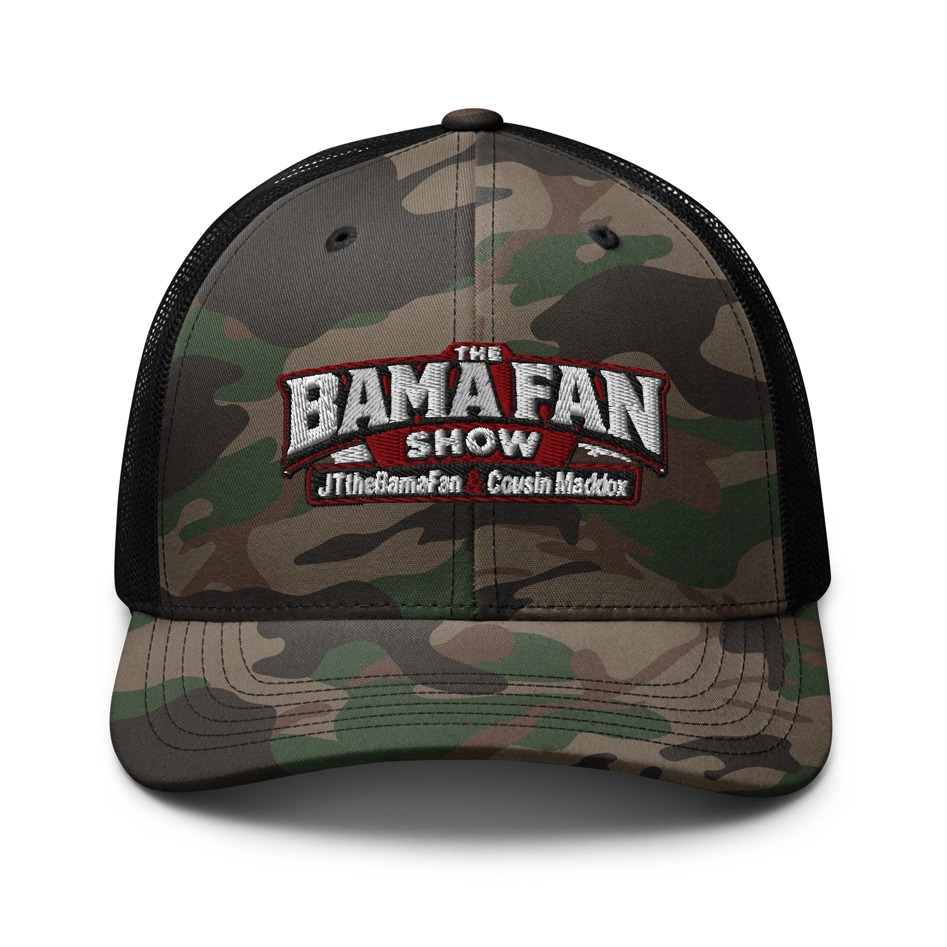 The Bama Fan Show Camo Trucker Hat product image (1)