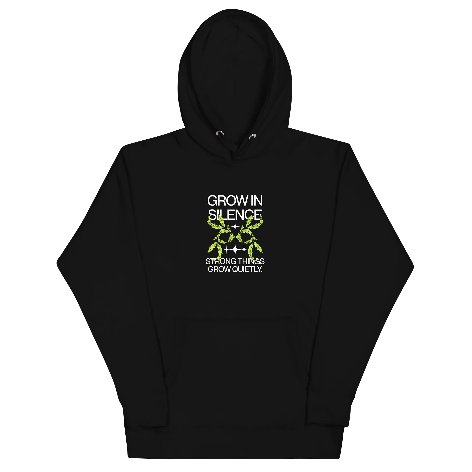 Grow in Silence Botanical Hoodie product image (4)