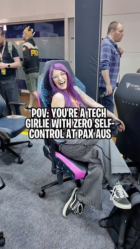 Impulse control at @paxaus doesn’t exist…

I took home so much new stuff and I have my eyes on so much more tech, please just...