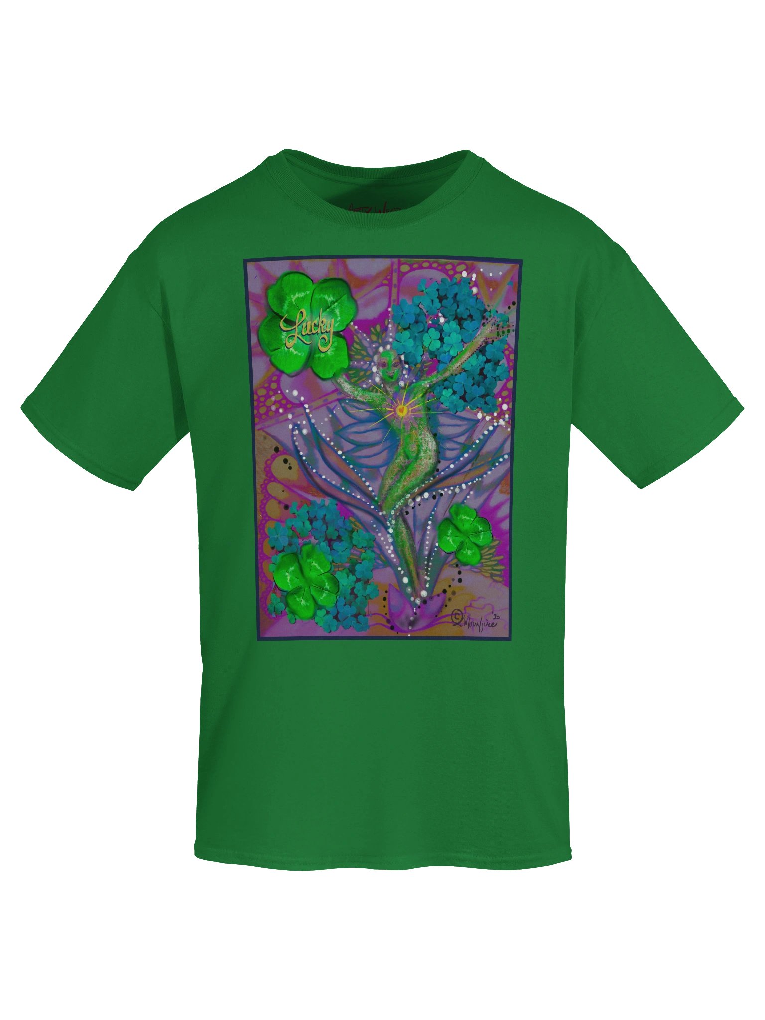 ArtyWear Tee of the Month - Mar '26 'Lucky Sprite' product image (8)