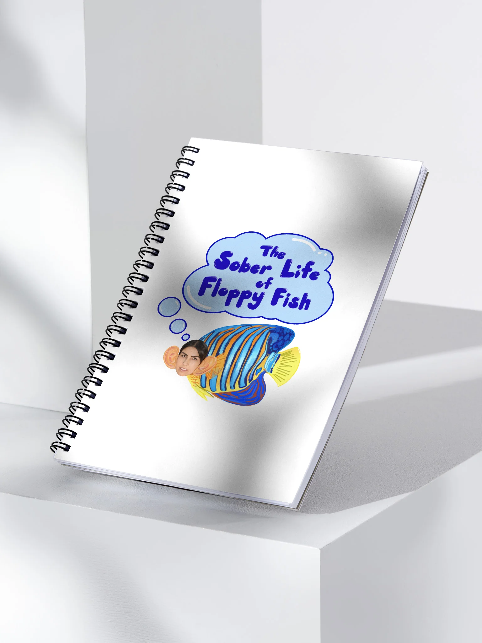 Sober Floppy Fish Note Book product image (3)