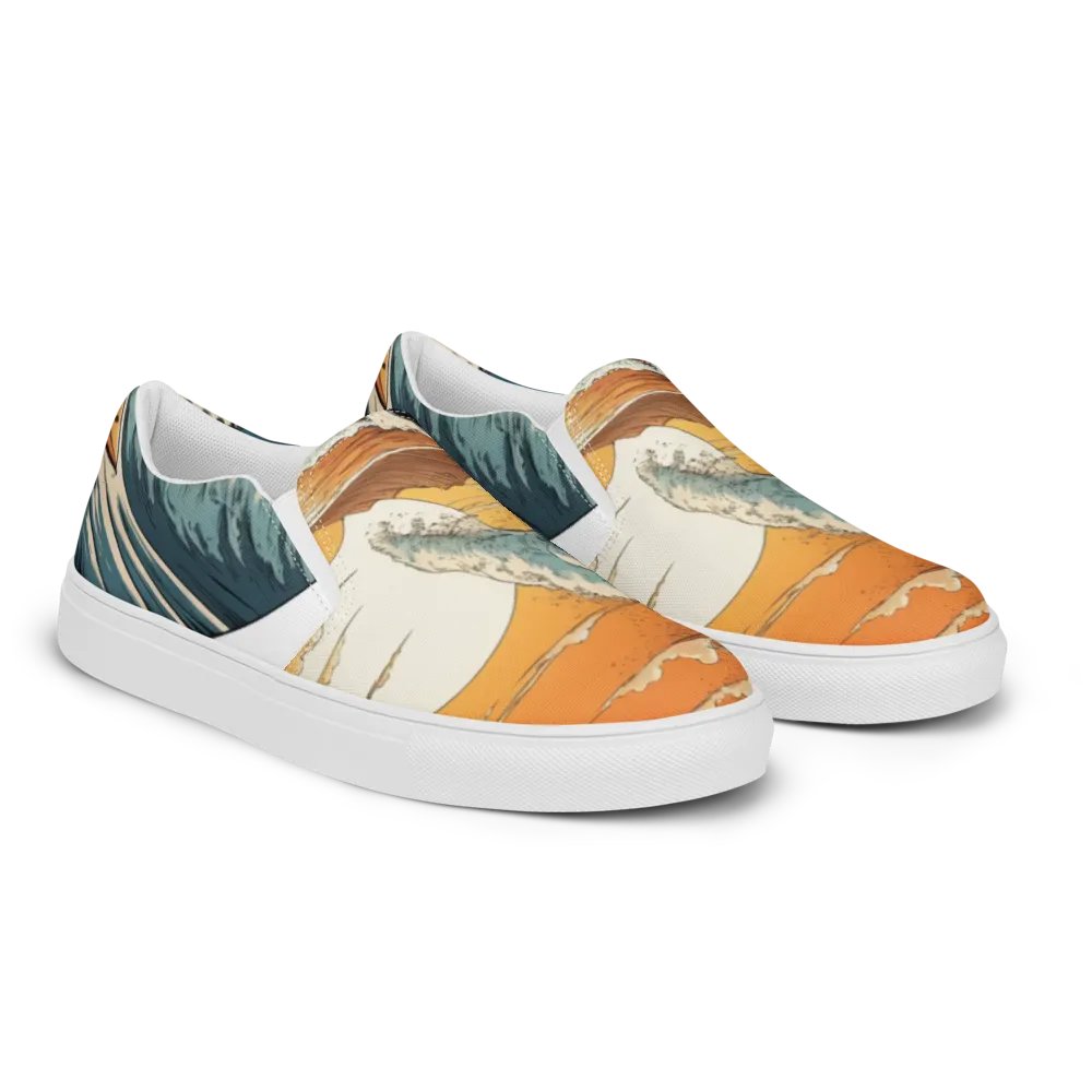 Sunset Surf Circle Slip-Ons product image (3)