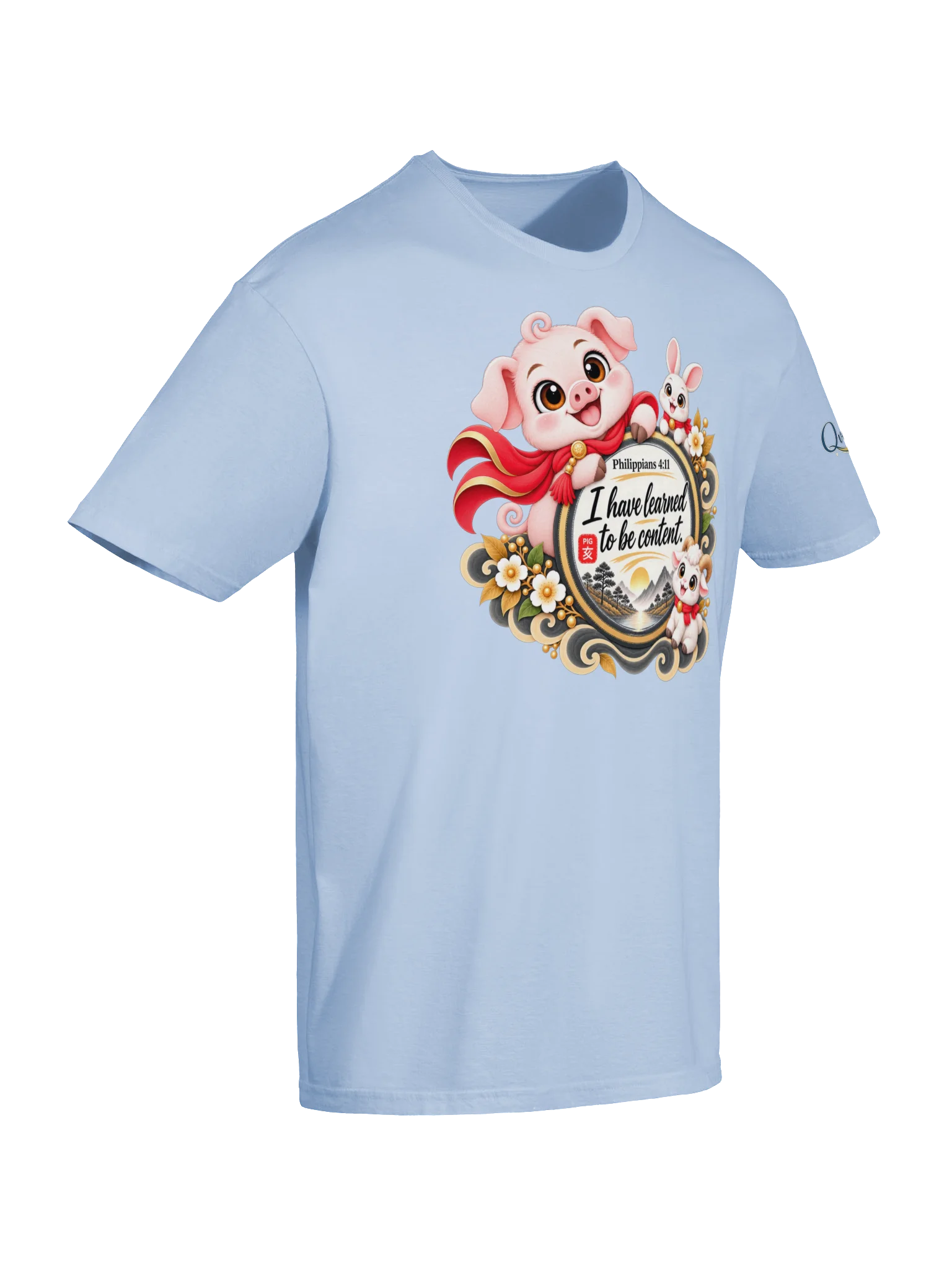 🐷Year of the Pig | Chinese Zodiac Trio Unisex T-Shirt product image (136)