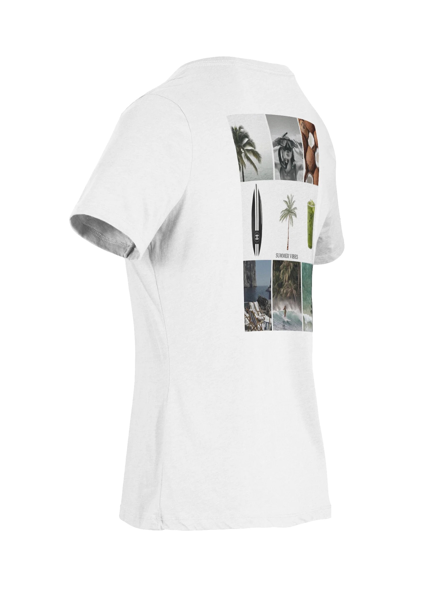 Summer Vibes V-Neck Tee product image (5)