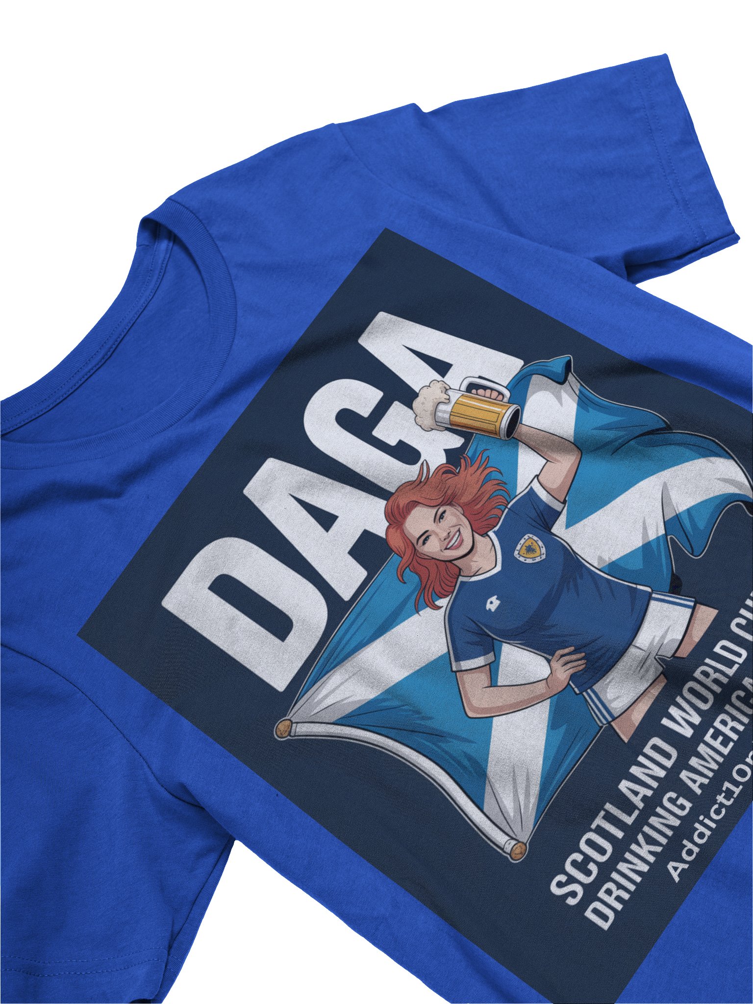 SCOTLAND 2026 LASSIES SHIRT - DRINK AMERICA GREAT AGAIN product image (3)