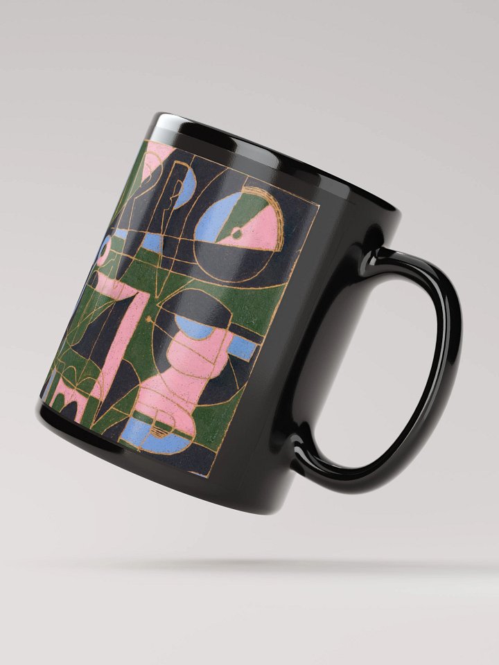 Opposite Dimples in the Bored Mind of the Squid black glossy mug product image (4)