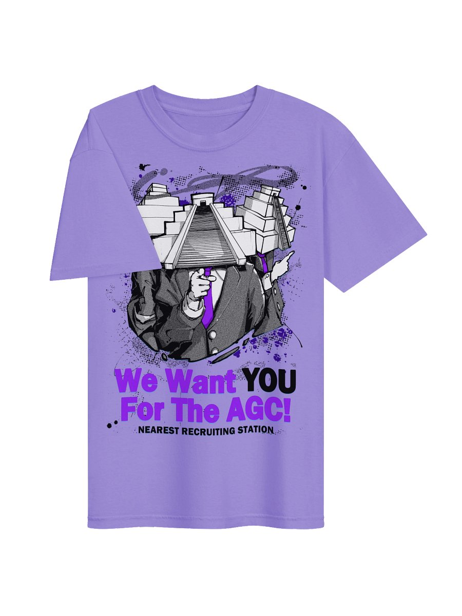 AGC RECRUIT TEE PURPLE product image (3)