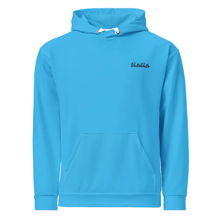 Hoodie Deep Sky Blue product image (1)