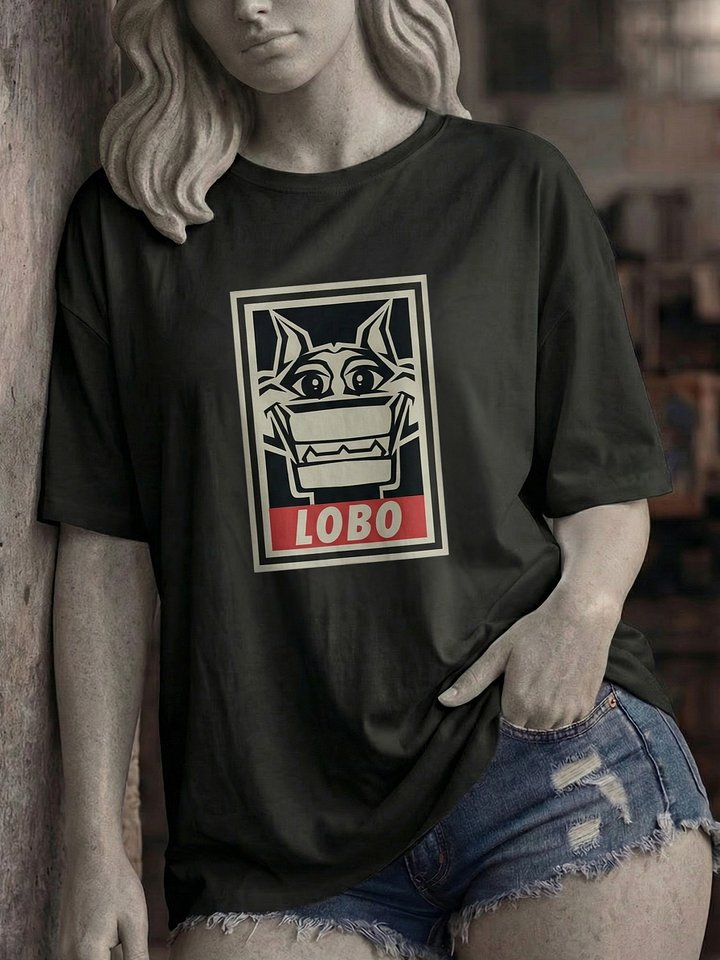 Lobo Grin Graphic Tee product image (1)