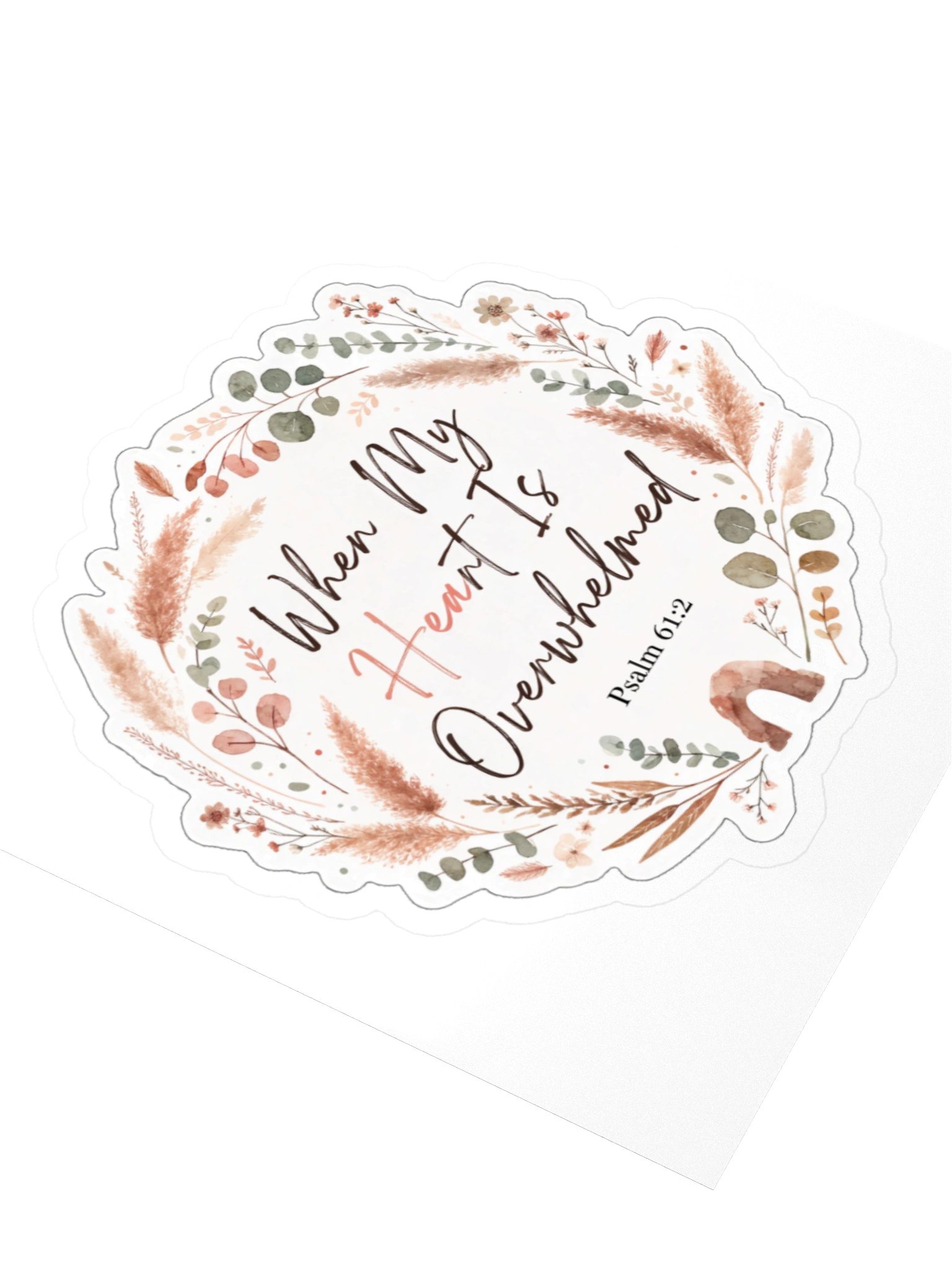 When My Heart Is Overwhelmed (Psalm 61:2) product image (7)