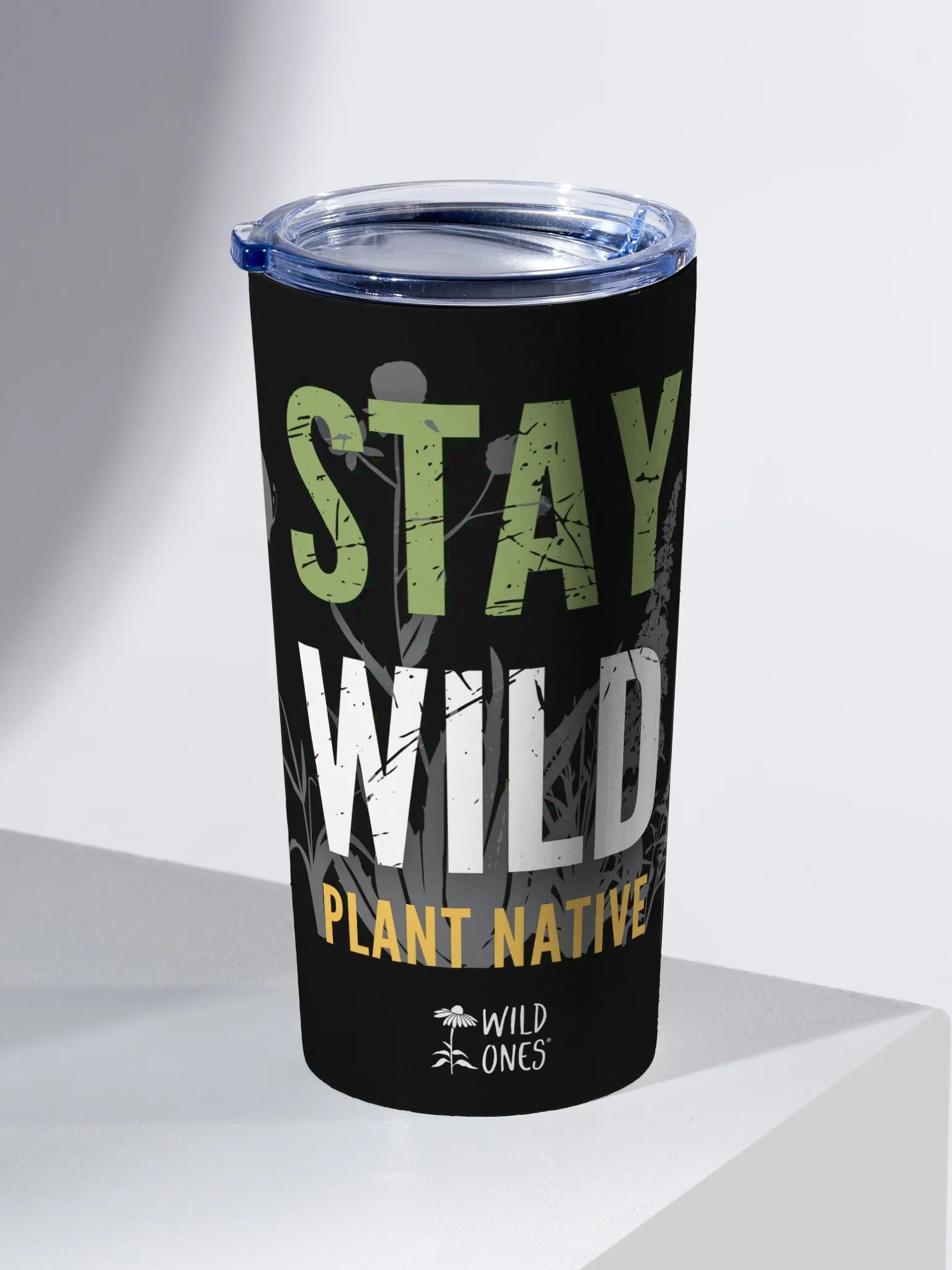 Stay Wild, Plant Native (Stainless Steel Tumbler) product image (2)
