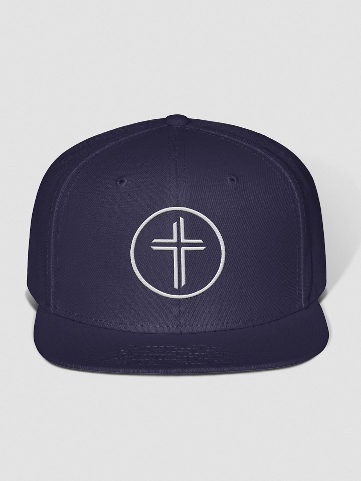 Cross Logo Snapback Hat product image (90)