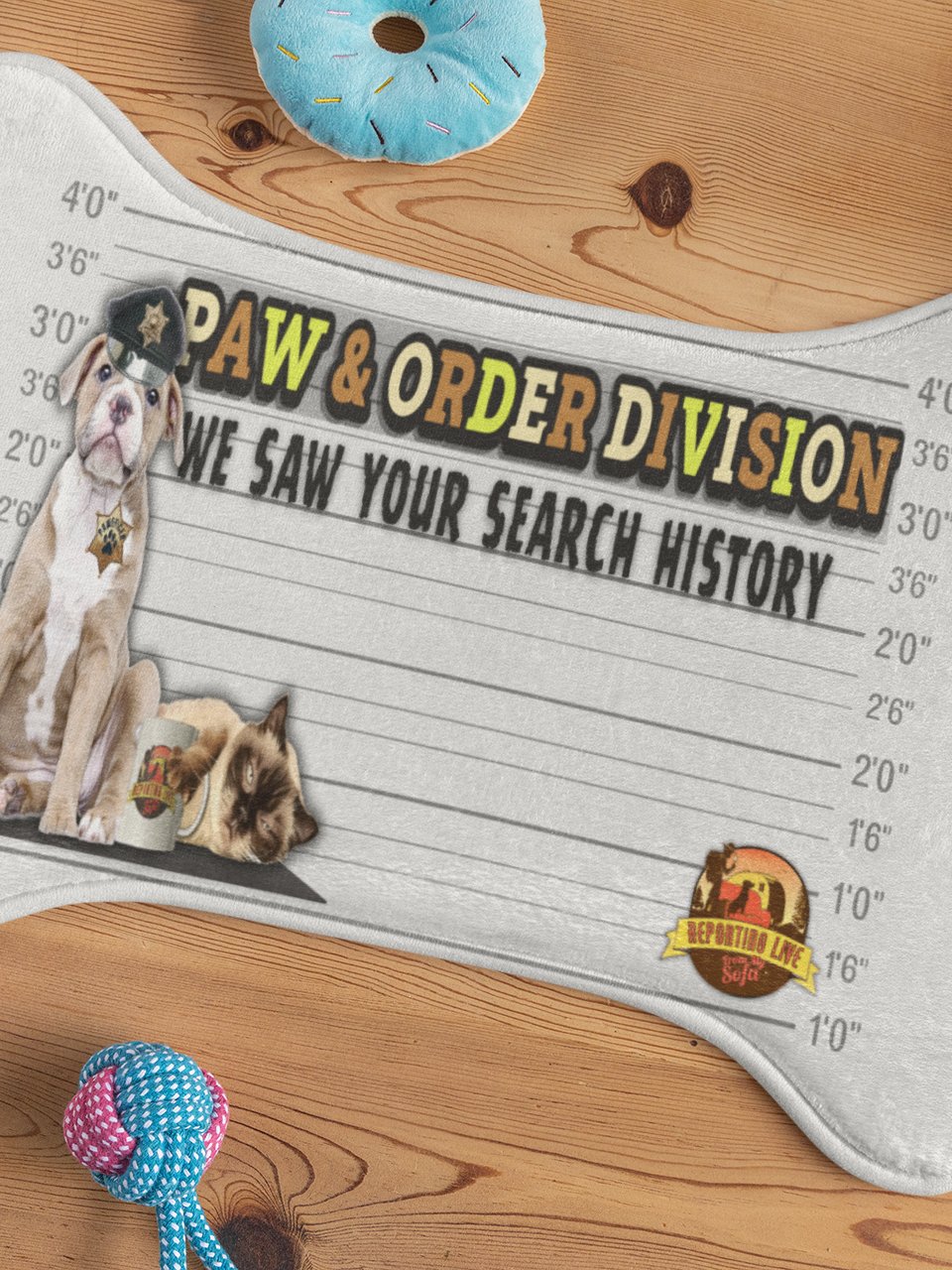 Paw & Order Division Dog and Cat Feeding Mat product image (5)
