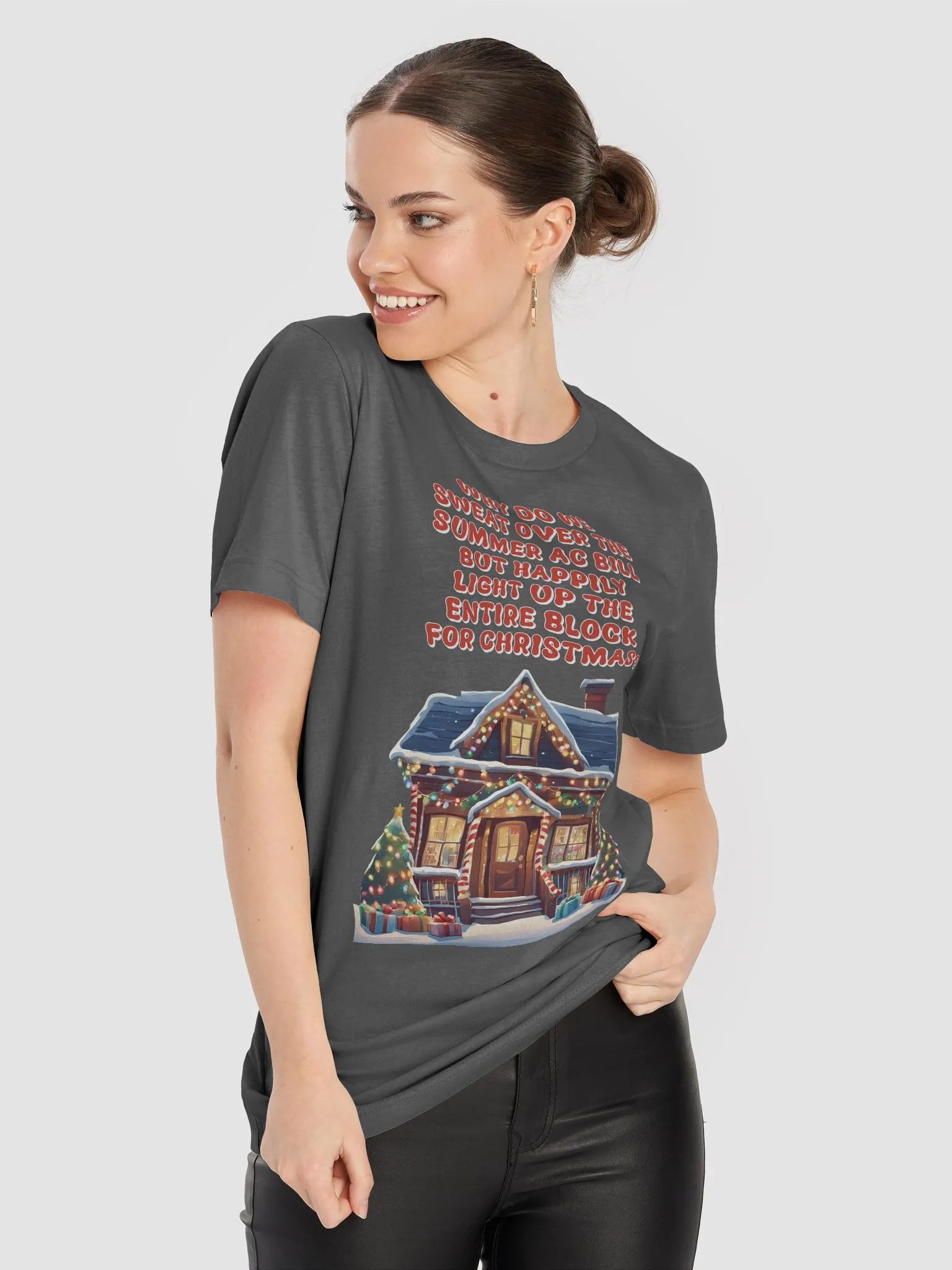 Light Up The Entire Block For Christmas T-shirt product image (48)