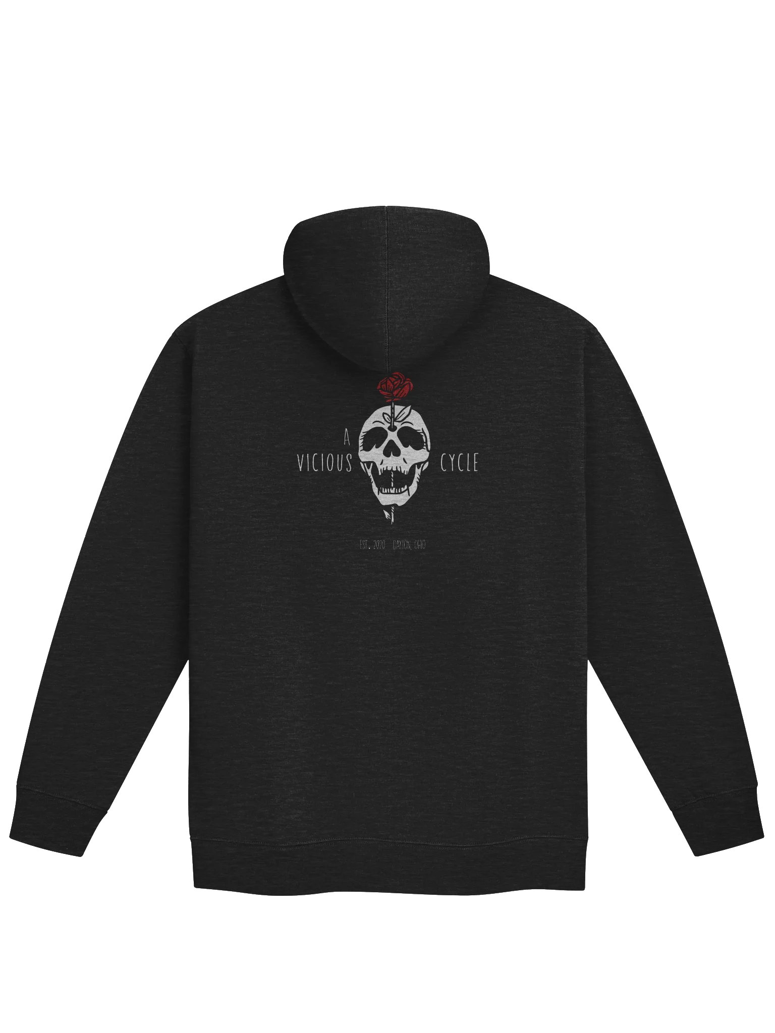 A Vicious Cycle Skull Hoodie product image (4)