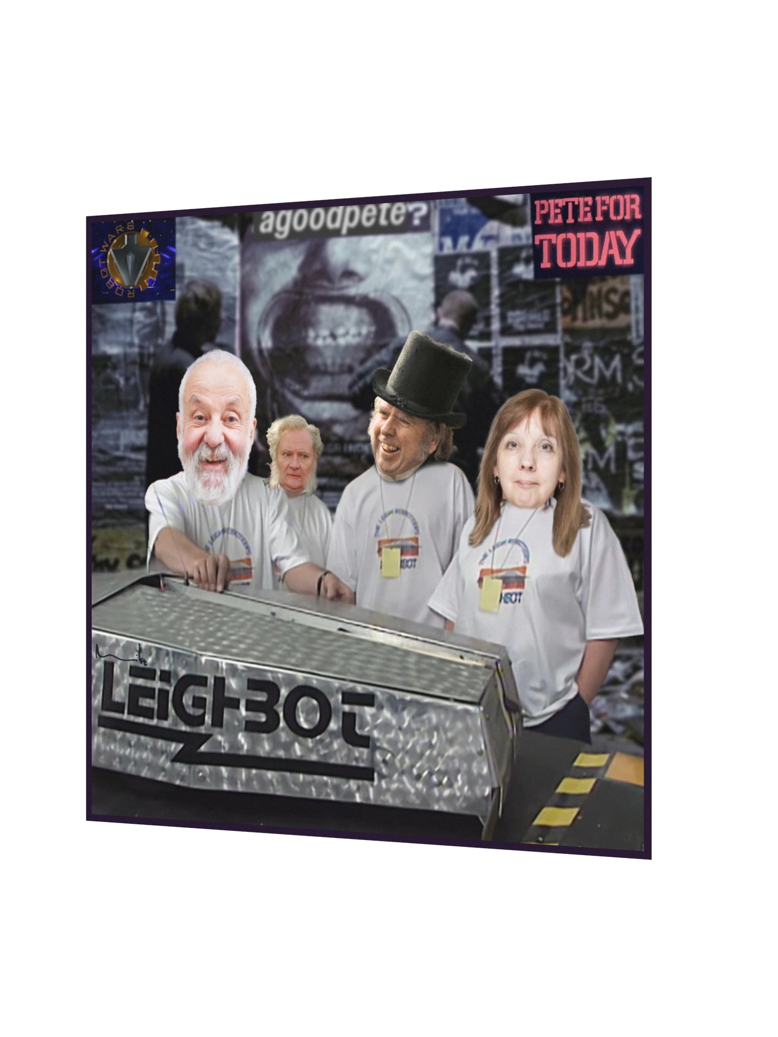 Mike Leighbot Poster product image (2)