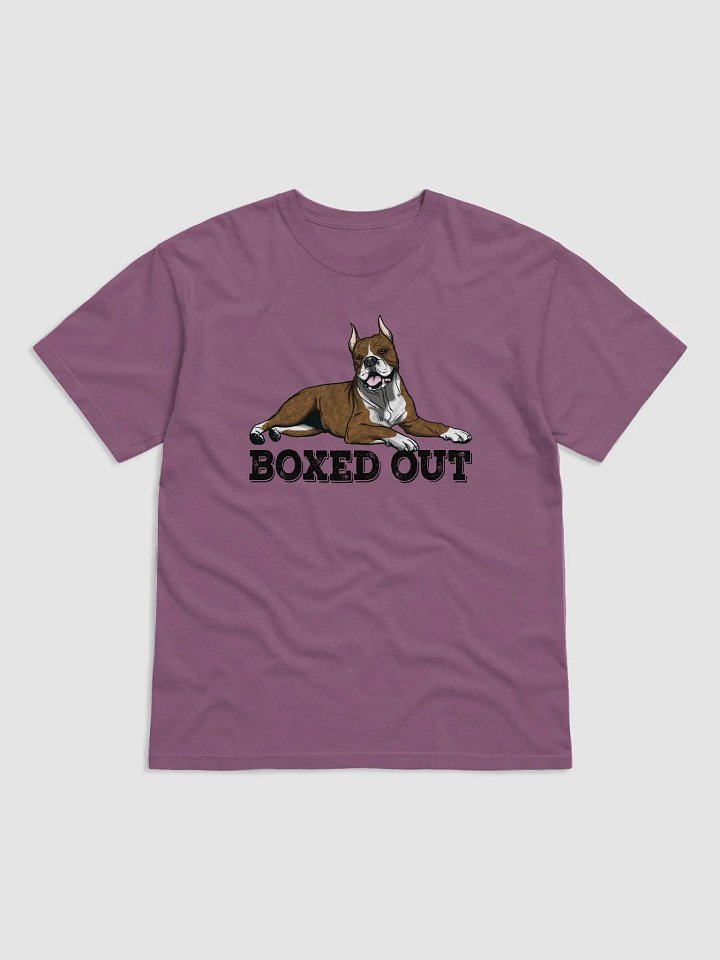 Boxed Out T-Shirt of a Boxer Dog (Brindle) | Funny T-Shirt for Boxer Paw-rents product image (1)