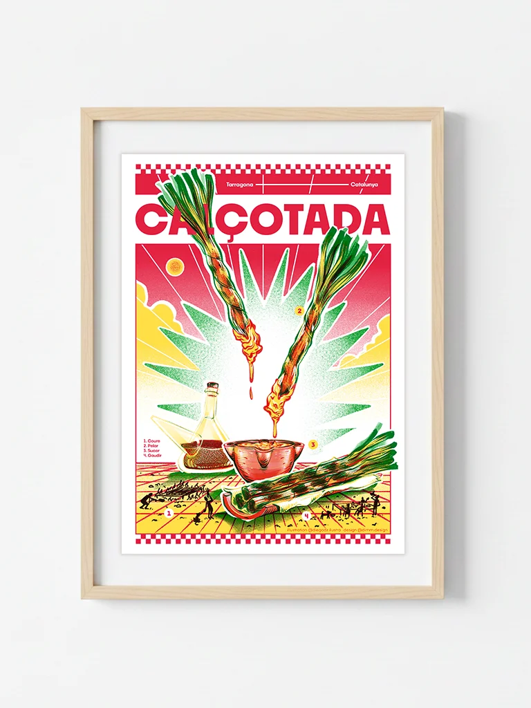 Calçotada - Risograph product image (6)