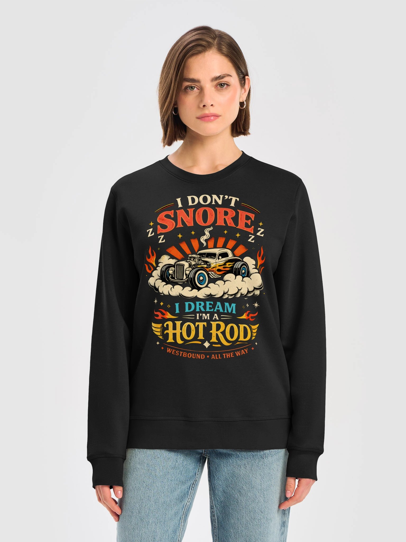 I Don't Snore, I Dream I'm a Hot Rod — Vintage Car Tee product image (9)