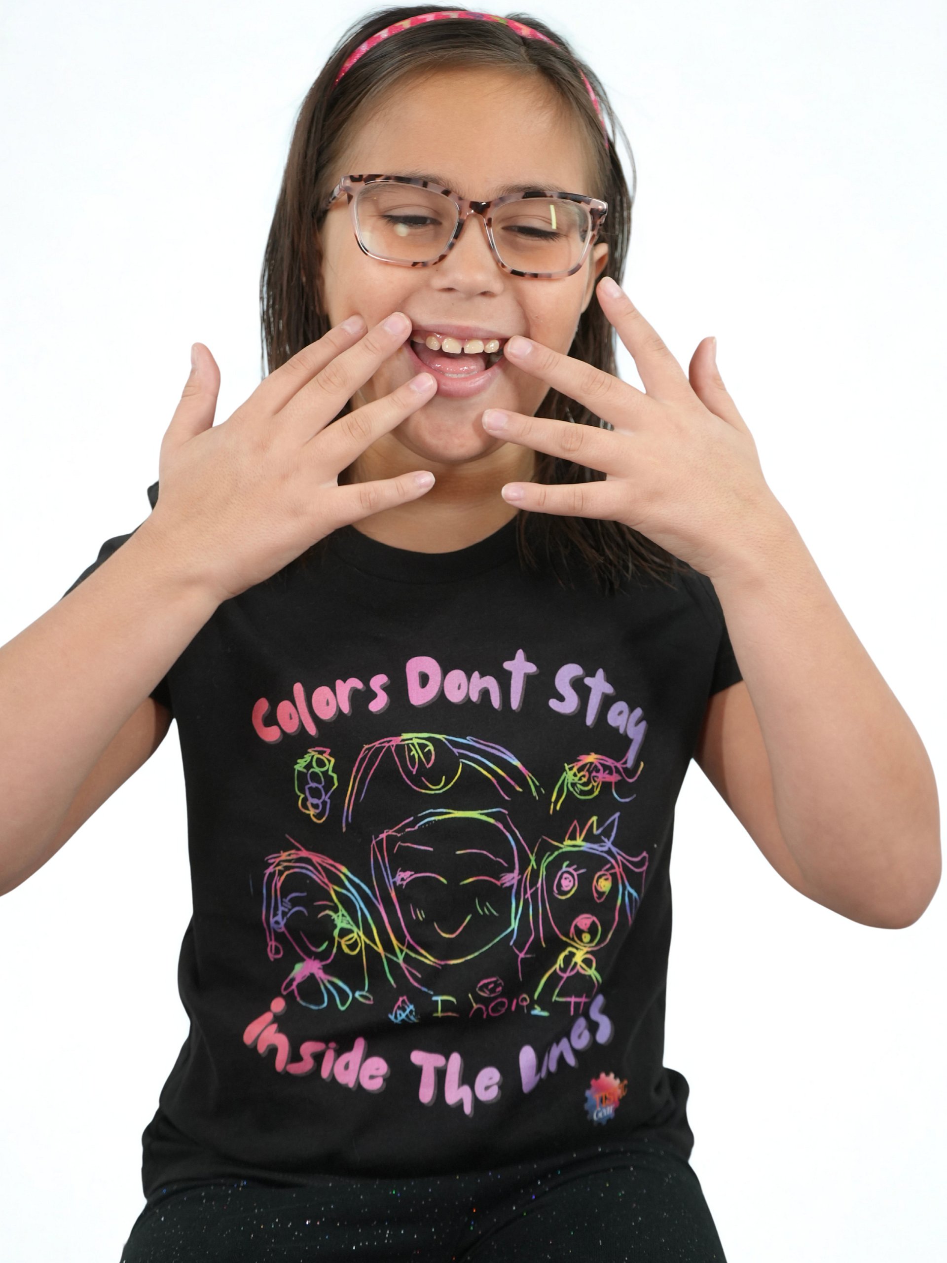 Kids TISTIC Gear – Colors Don’t Stay Inside The Lines Limited Edition Tee product image (4)