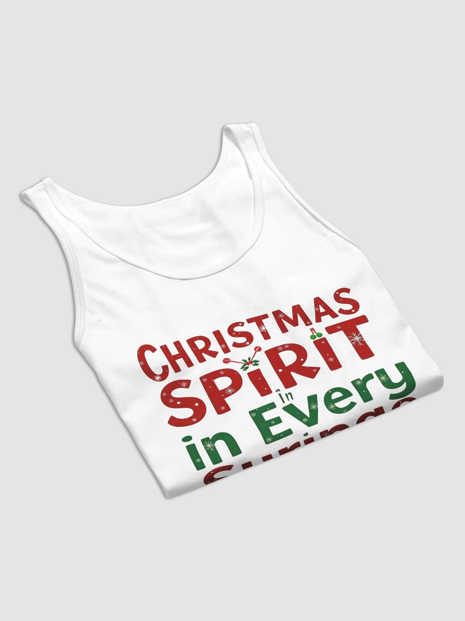 Festive Christmas Spirit Tank product image (16)