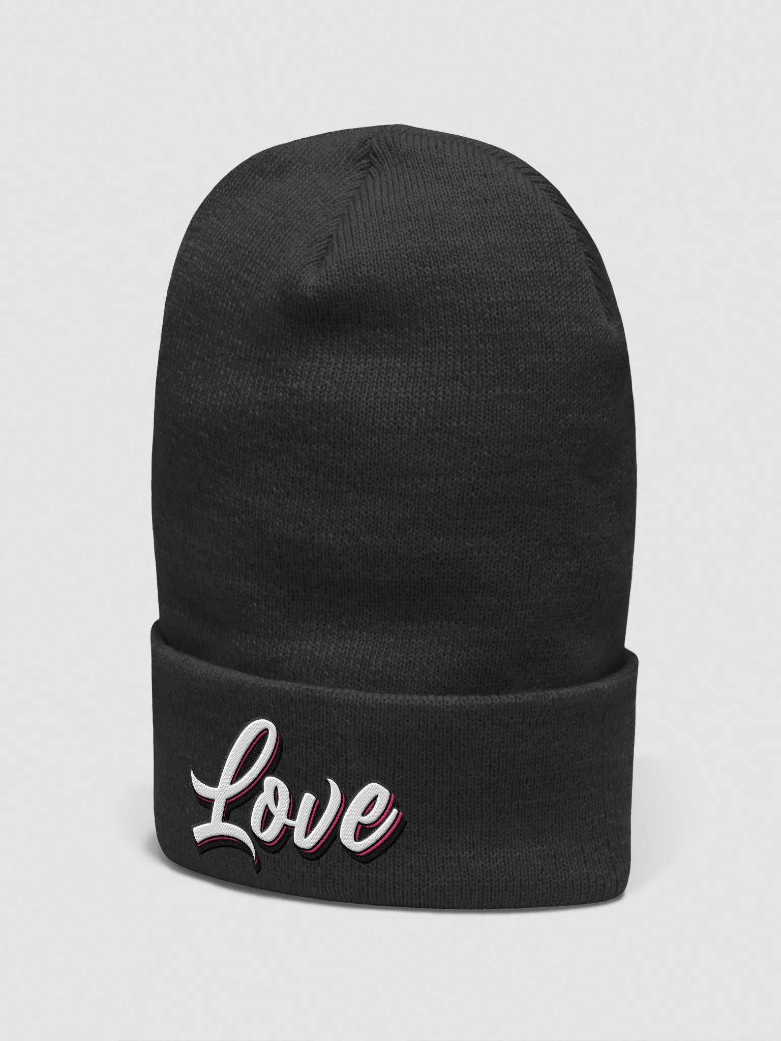 "Love" Embroidered Beanie product image (2)