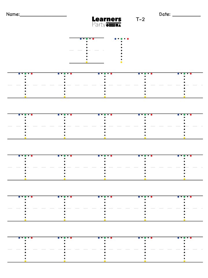 T/t - New Digital Product Progressive Letter Builder product image (1)