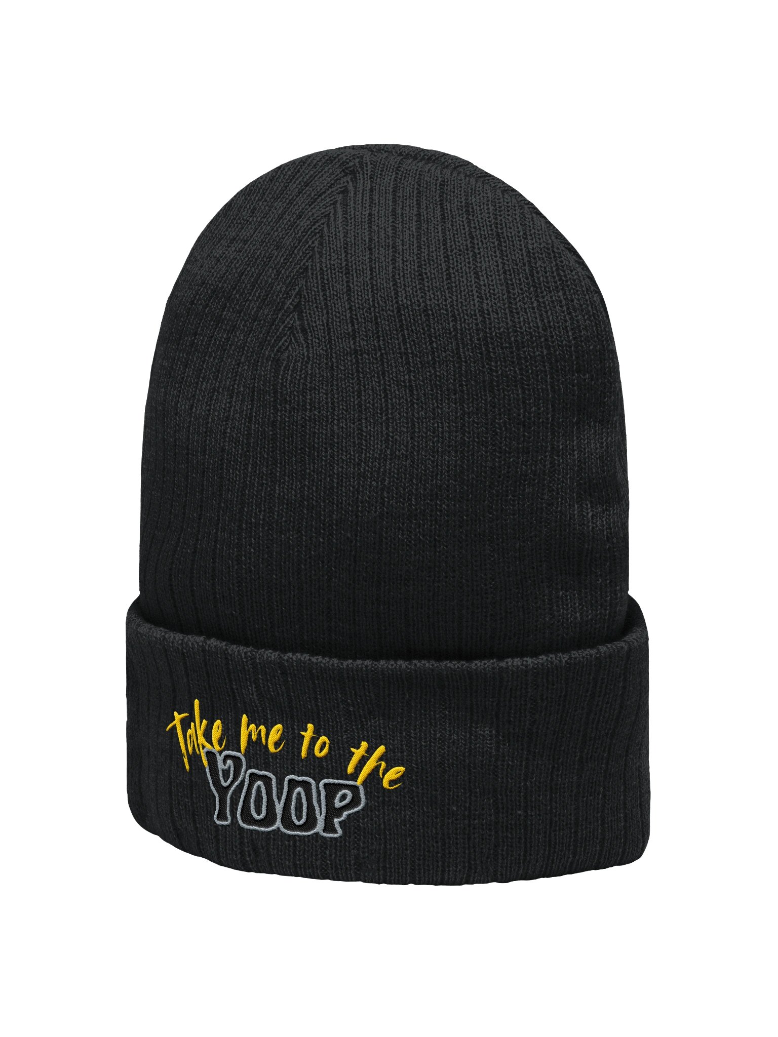 Take me to the yoop ribbed beanie product image (2)