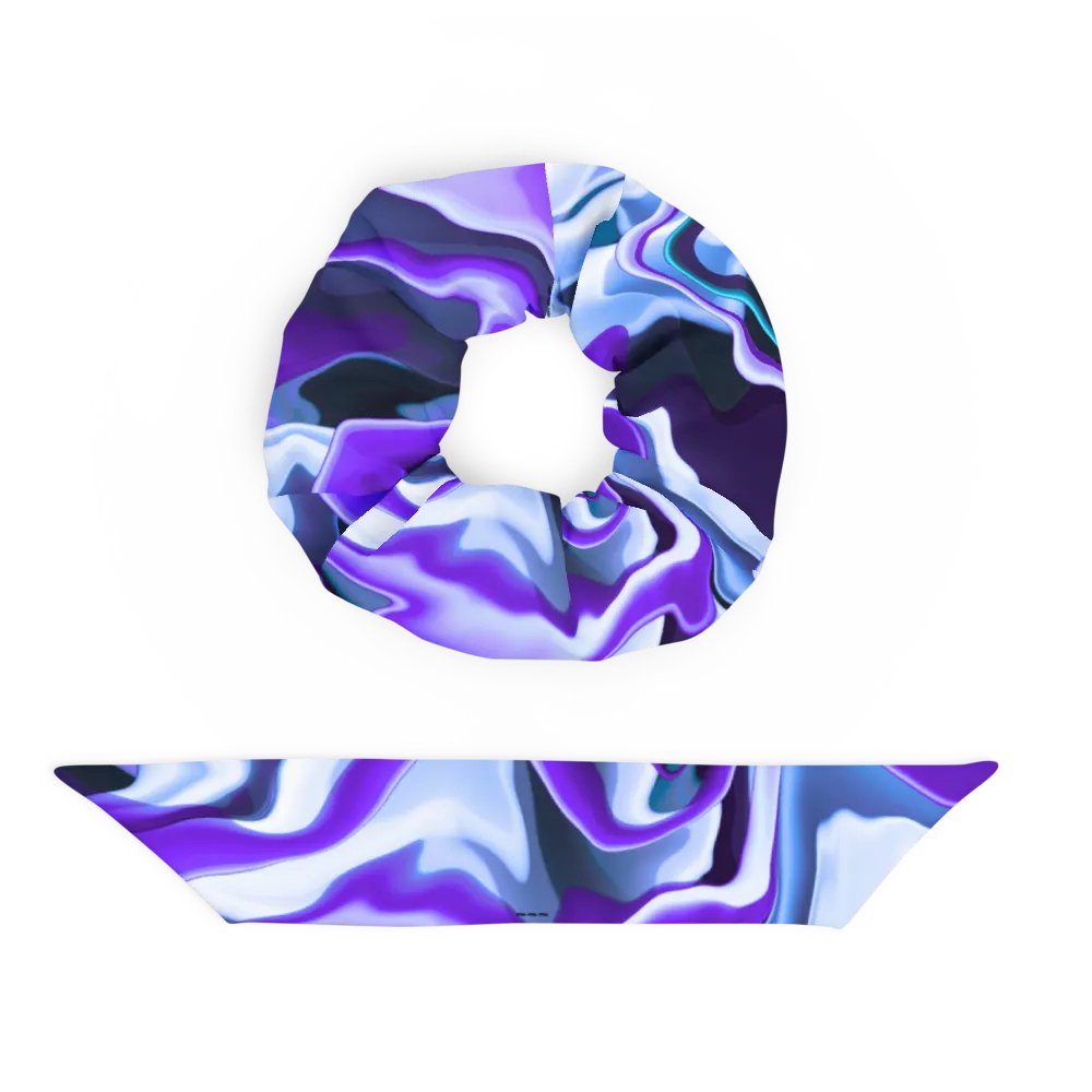 Purple ripple Scrunche product image (9)