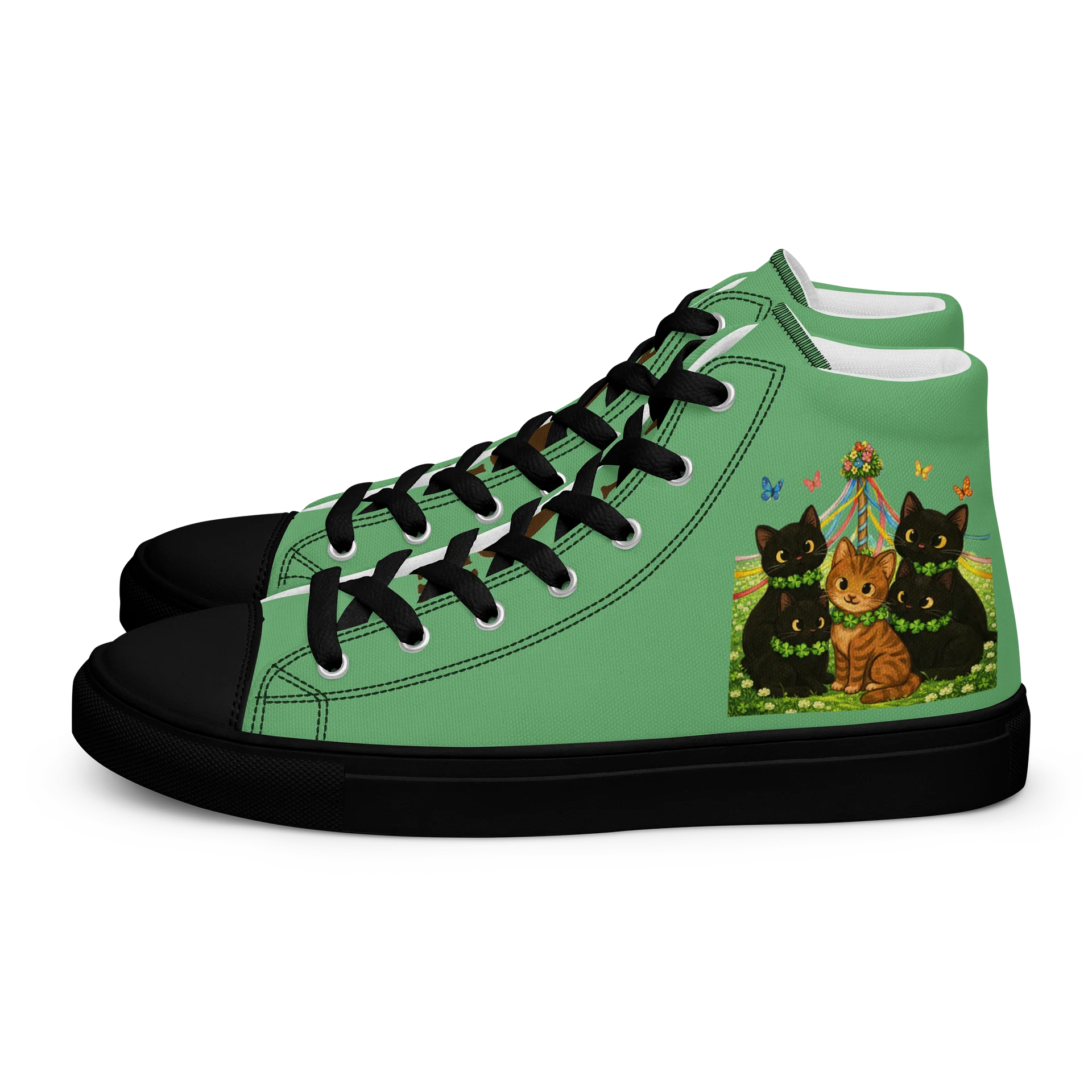 Cat brigade spring Men's High Tops product image (1)