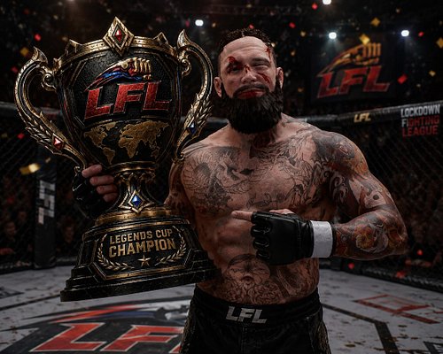 Congrats to our first ever LFL Legends Cup Champion, “Big Lumber” Jake Johnson! 
He submitted every single opponent he faced ...