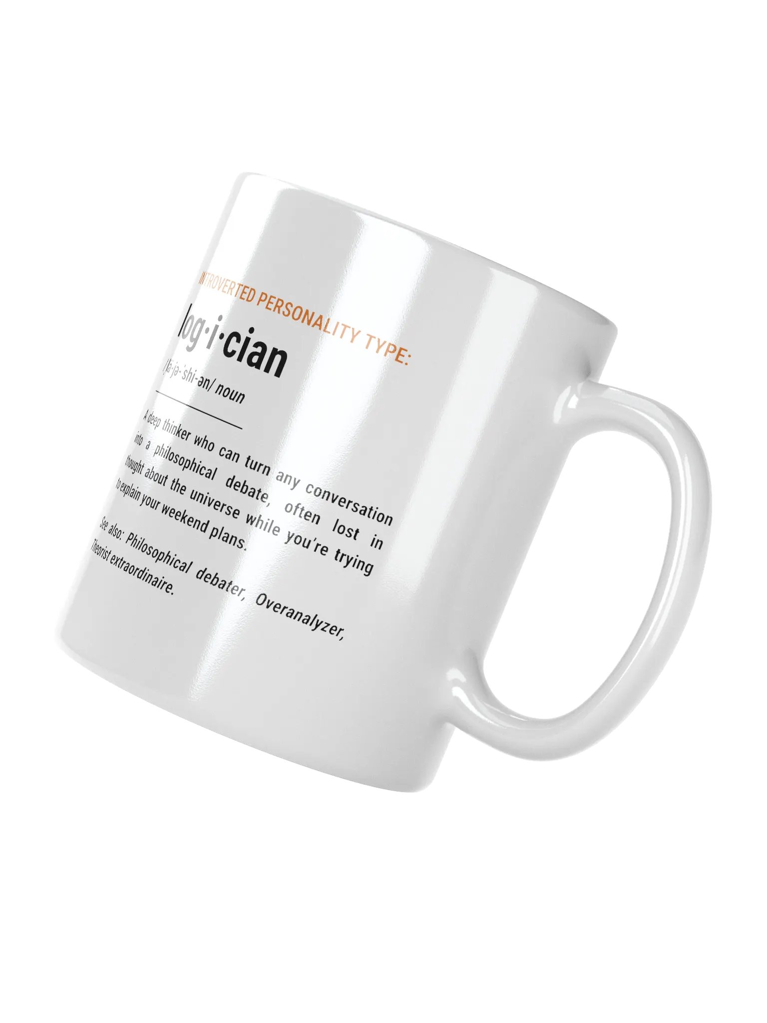 Introverted Personality Type: Logician Mug product image (3)