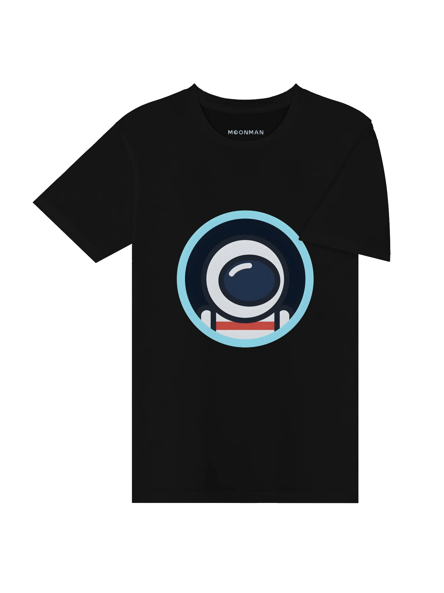 MoonMan Tee, Classic Red Logo Front product image (4)