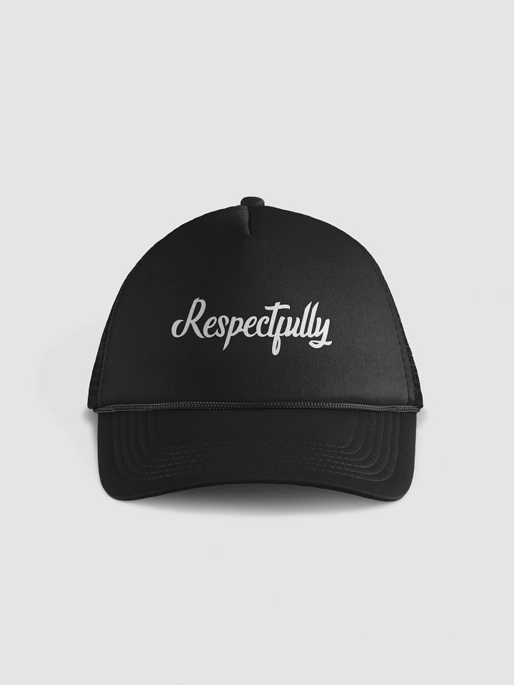 Respectfully trucker hat product image (1)