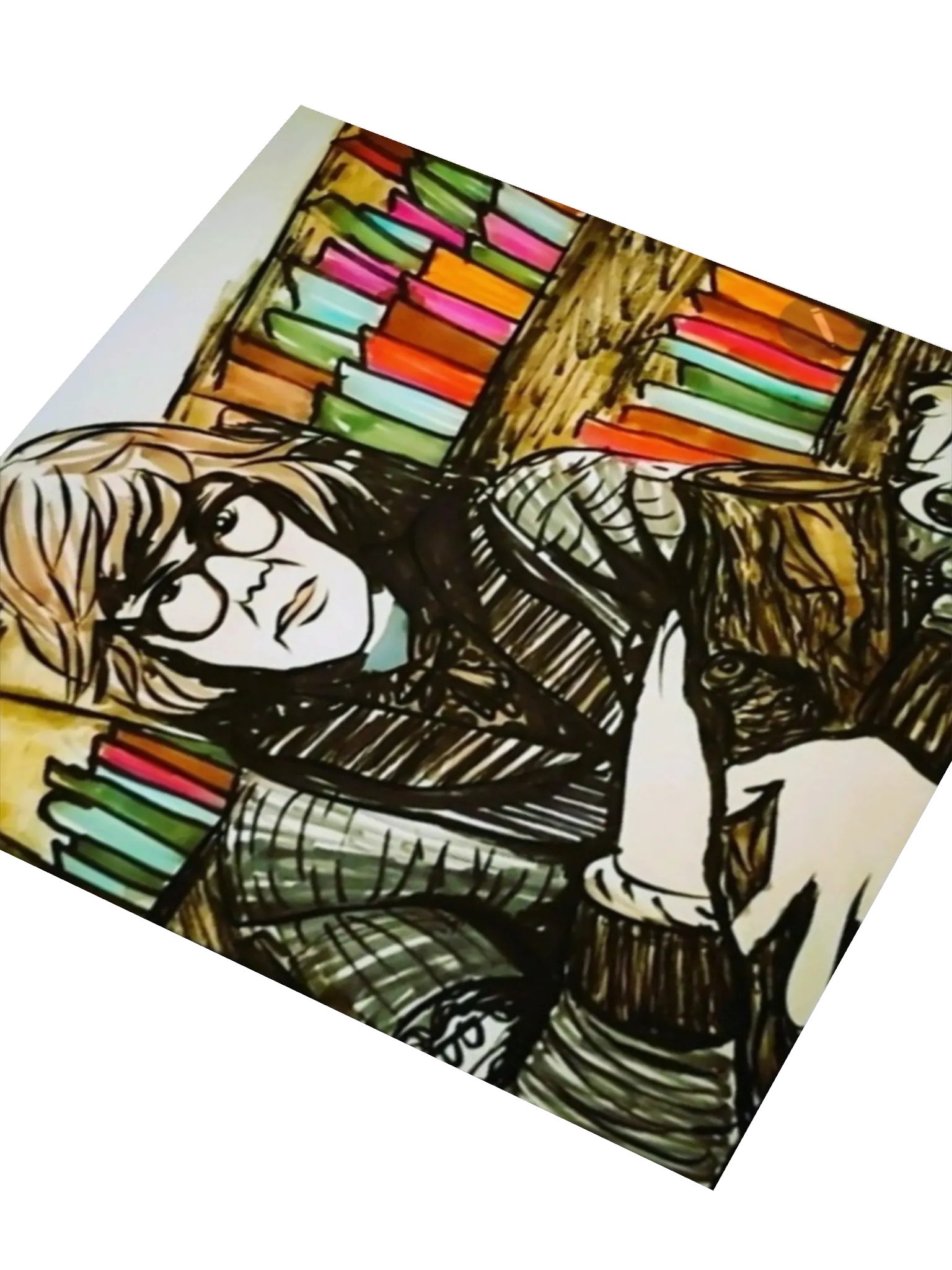 Log Lady Sticker product image (1)