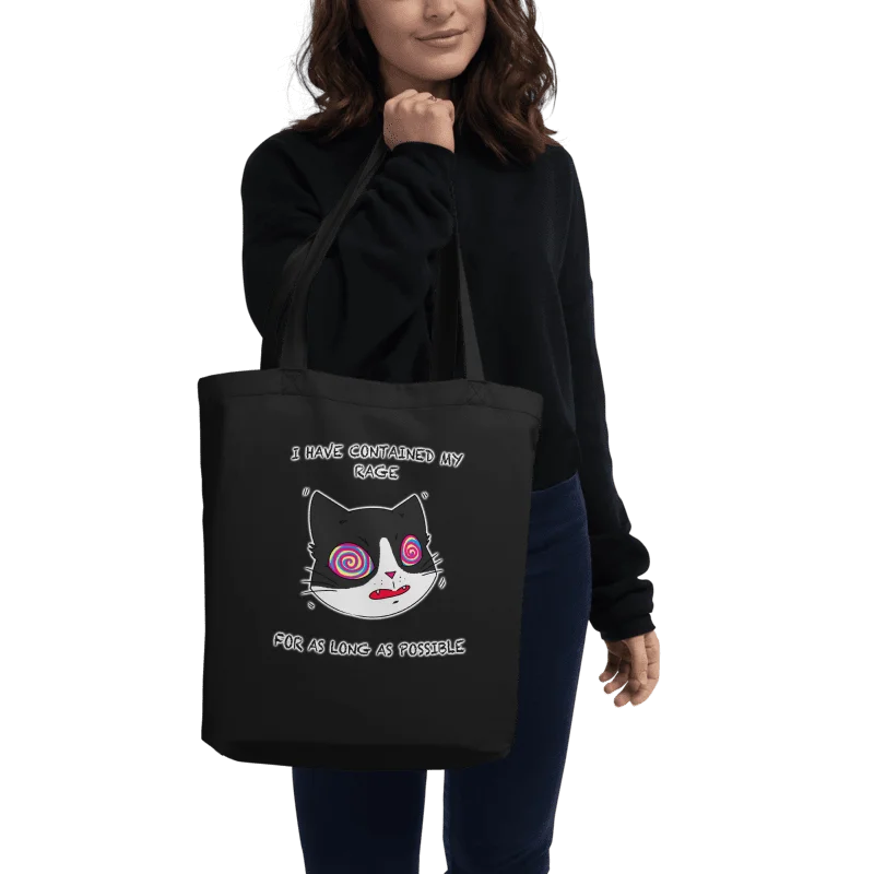 Rage Cat Totebag / Black product image (3)