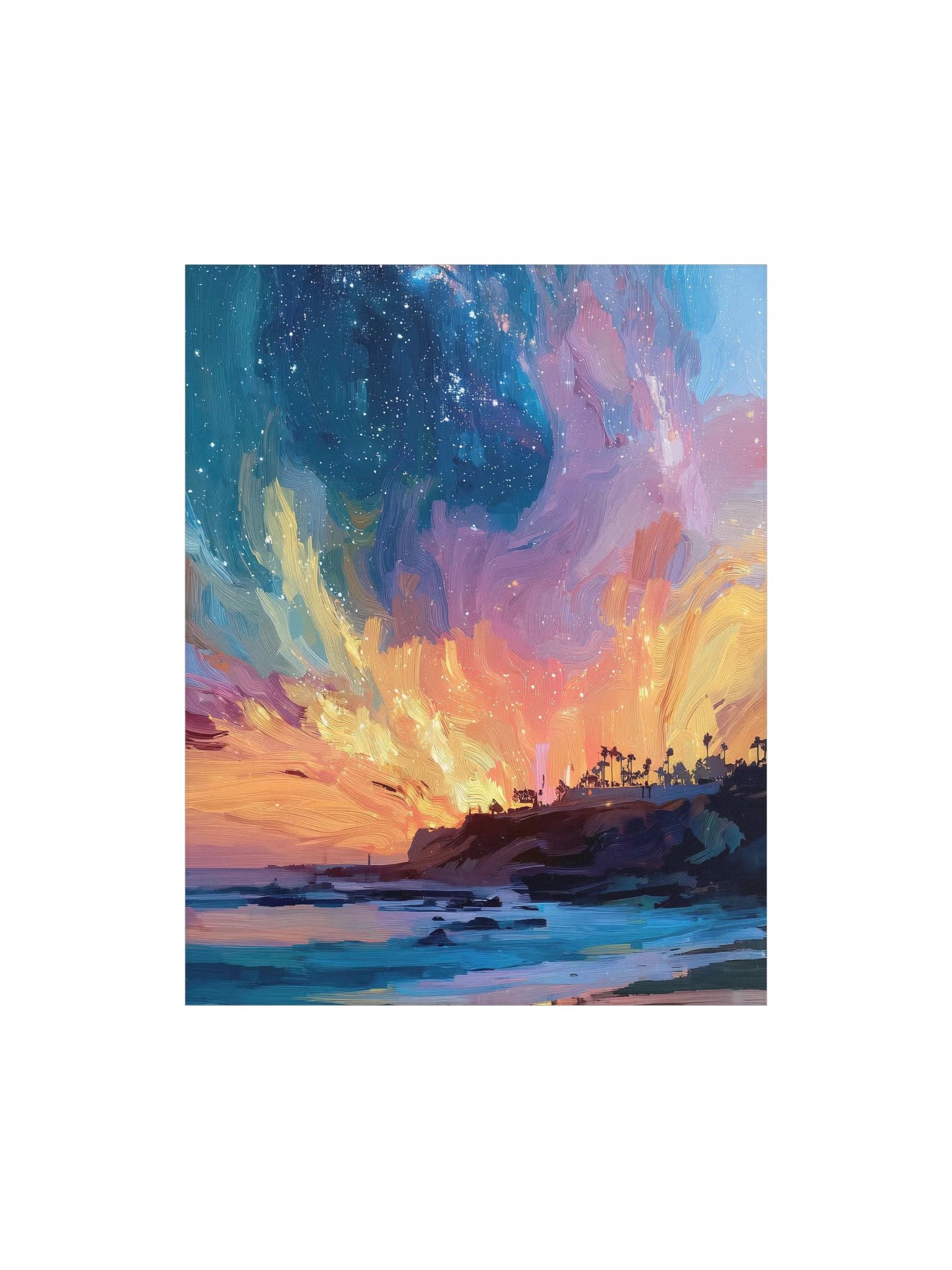 Impressionist Cliffs Poster product image (2)