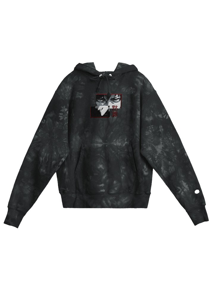 Intense Manga Style Tie-Dye Hoodie product image (1)