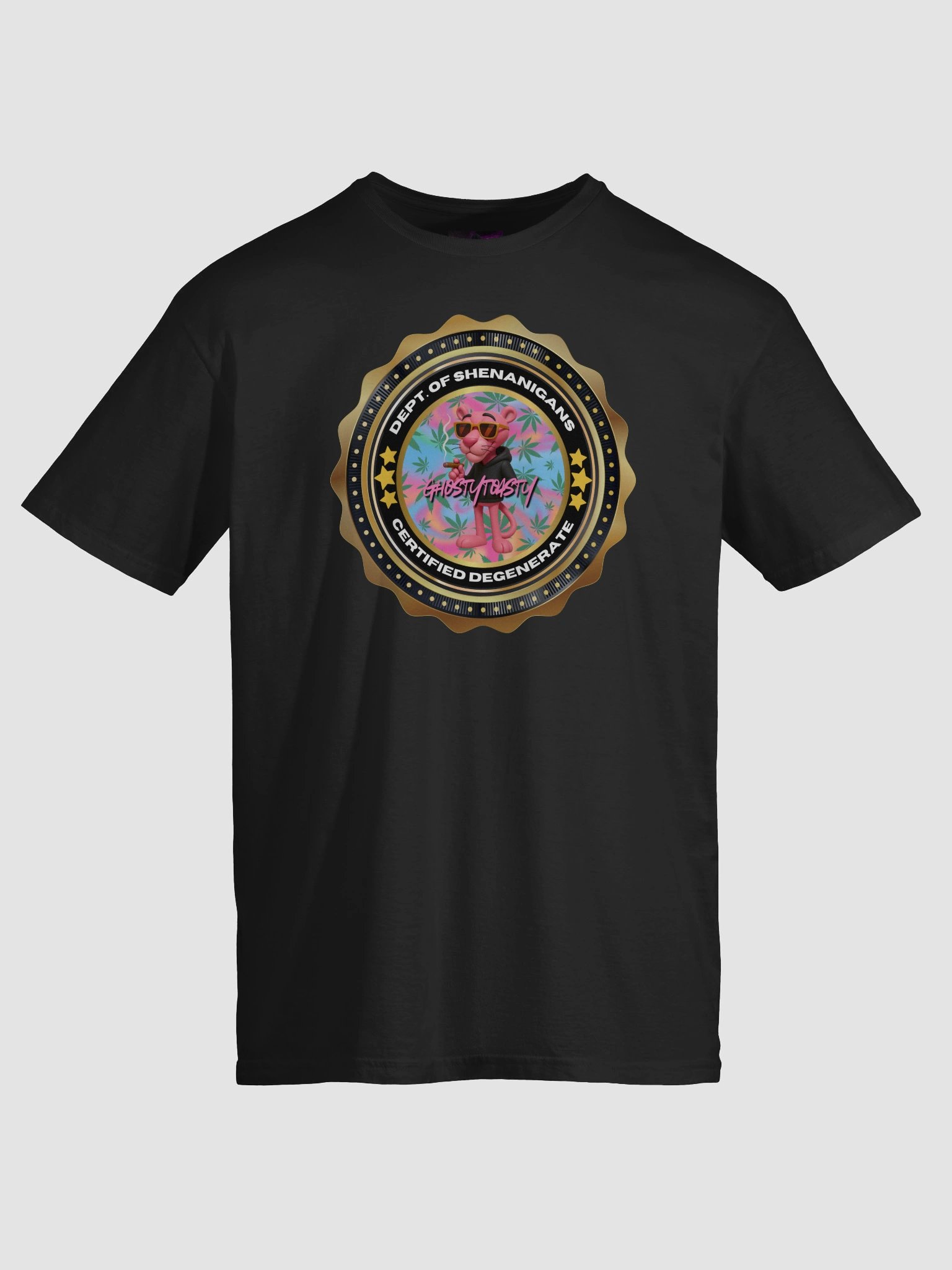 Ghosty Badge TShirt product image (5)