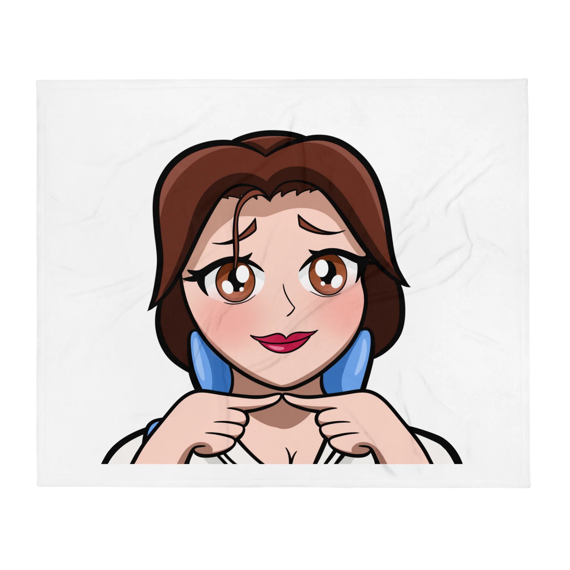 Shy Throw Blanket product image (1)