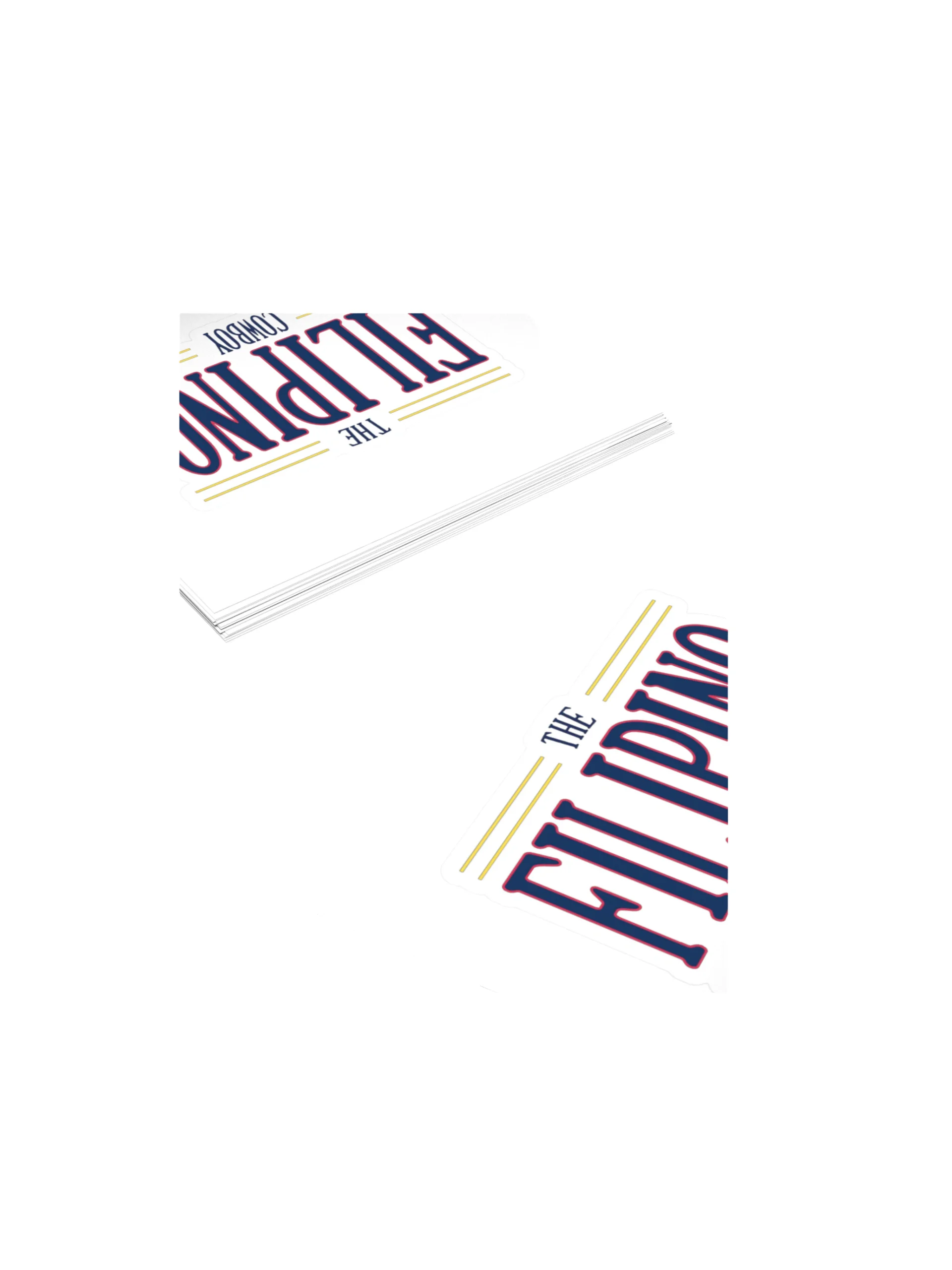 "The Filipino Cowboy" Stickers product image (11)
