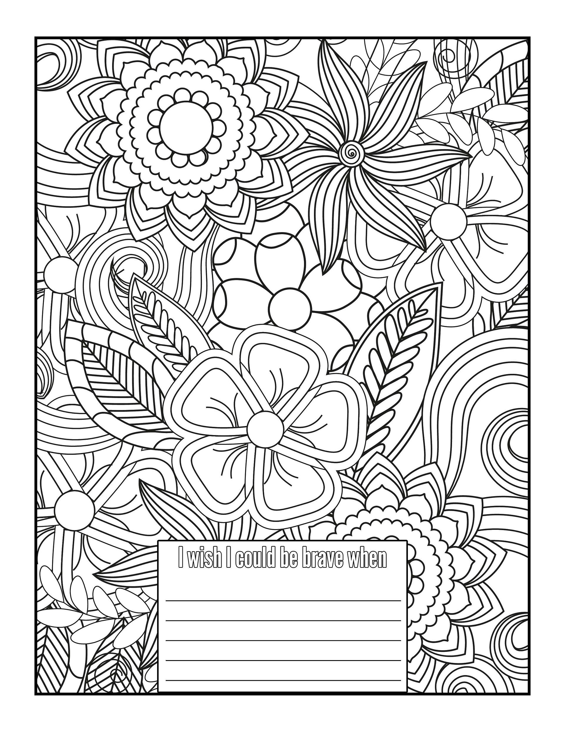 Color Me Grateful Coloring & Prompted Gratitude Journal product image (6)