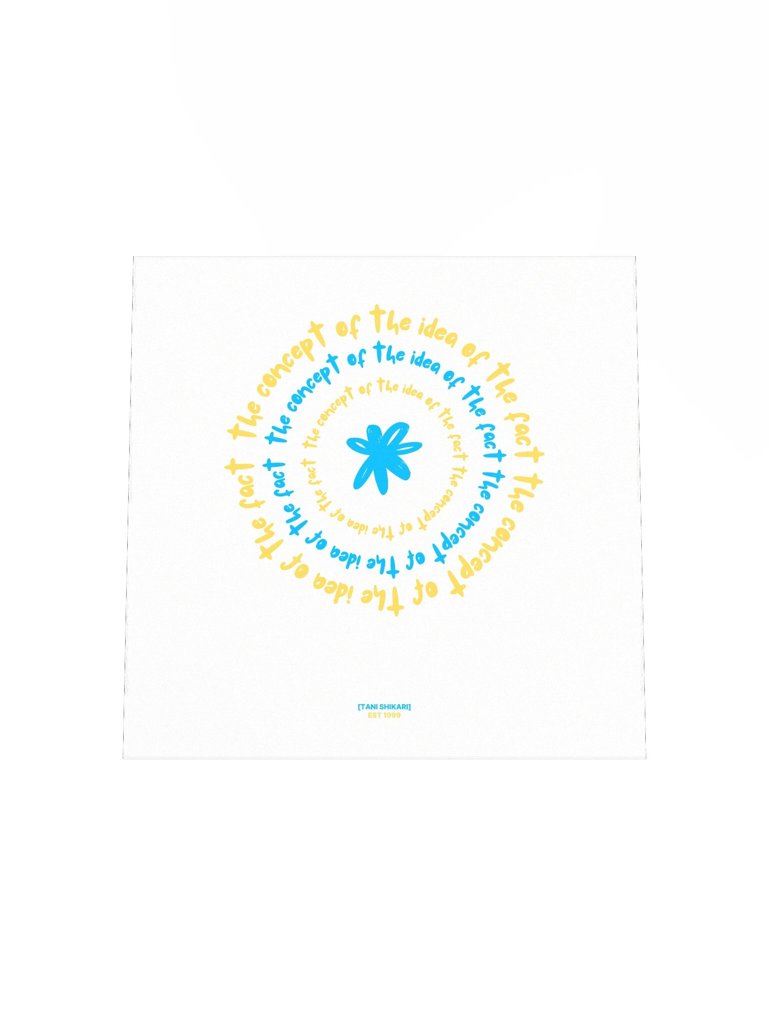 concept of a poster (white) product image (4)
