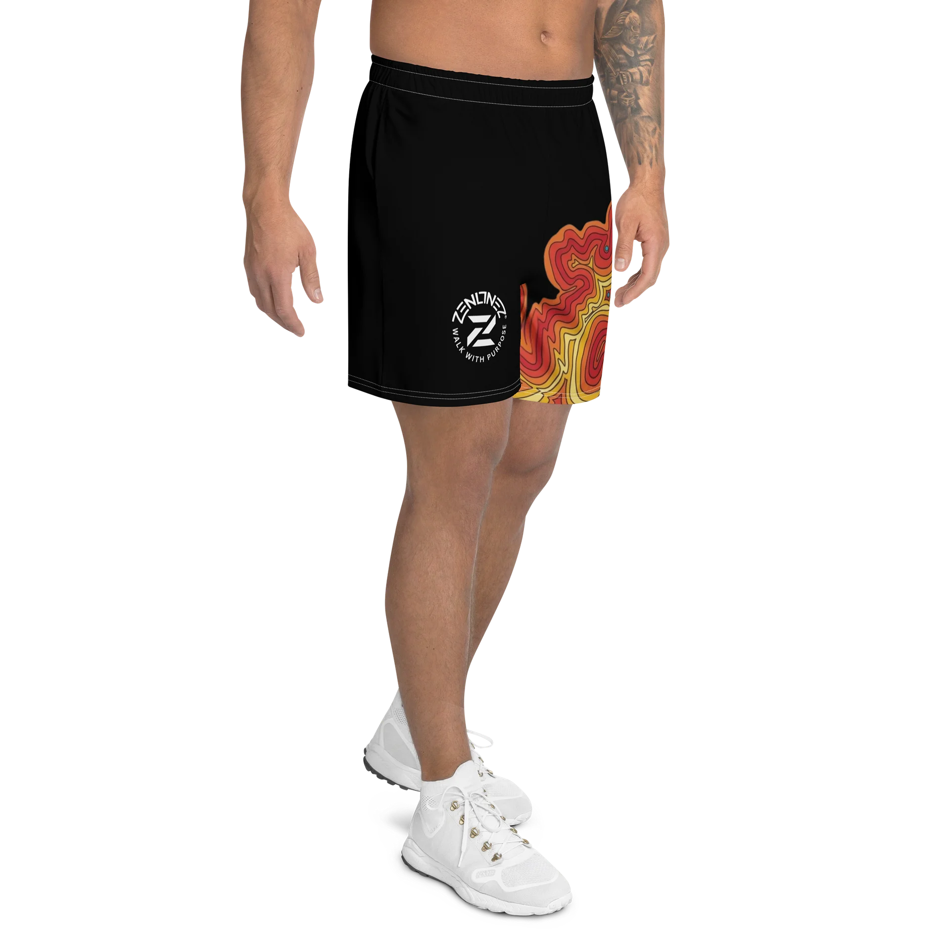 Red Mesa Athletic Long Shorts product image (2)