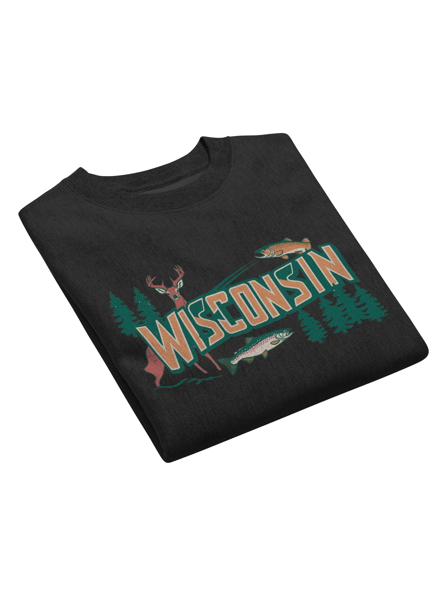 Wisconsin Northwoods Crewneck Sweater product image (5)