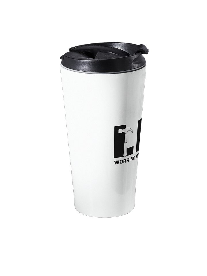 LDC Volunteer Stainless Steel Travel Mug – 15 oz | Working Hard for Jehovah product image (2)