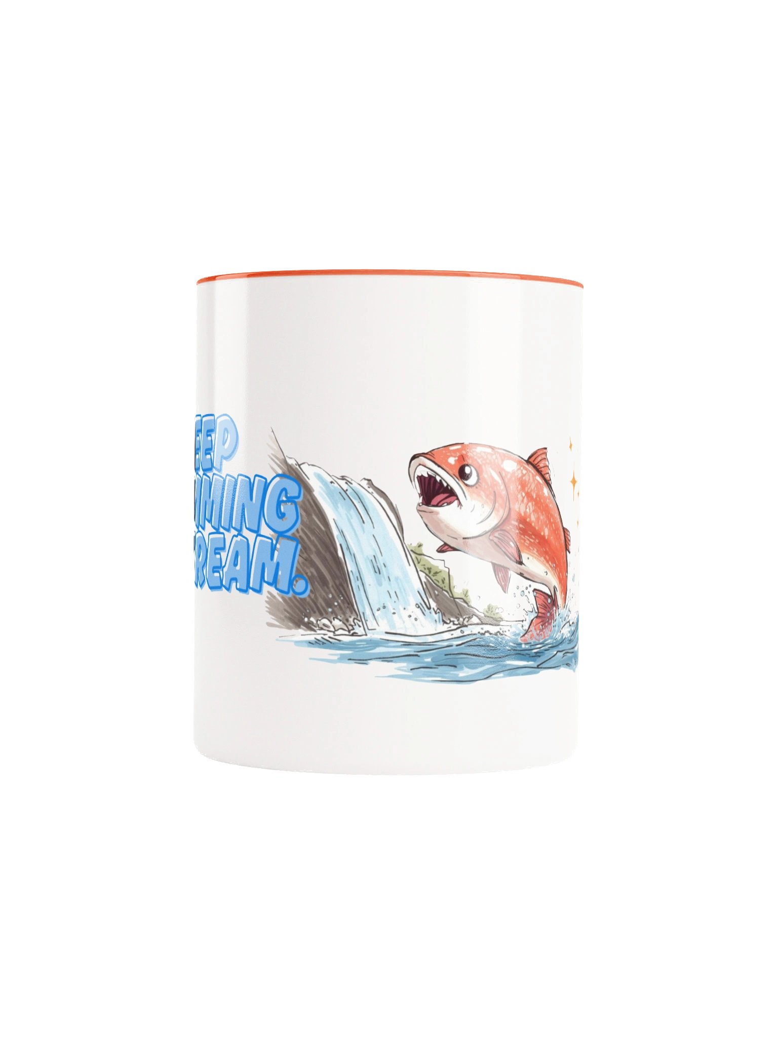 "Never give up" Salmon product image (13)