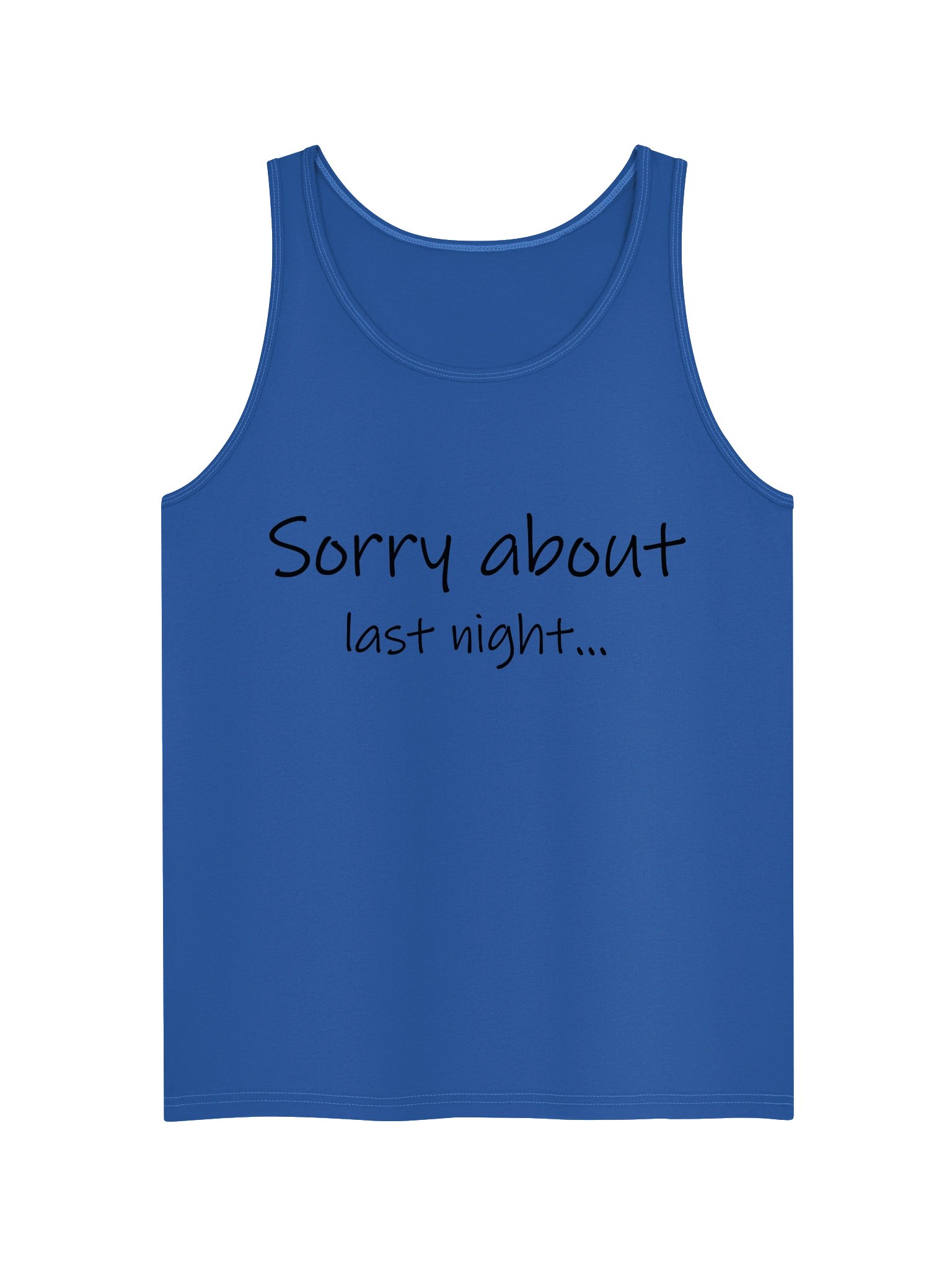 Sorry About Last Night Tank product image (1)