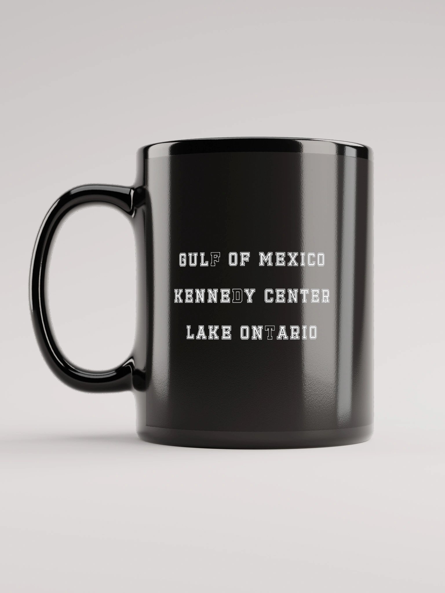 Mexico, Kennedy, Ontario ceramic mug - black product image (1)